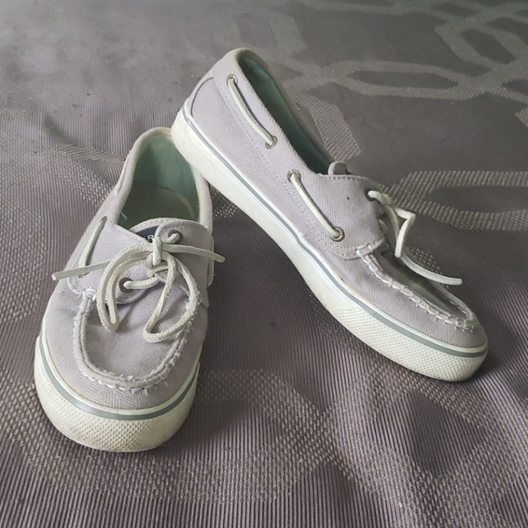 Gray Sperry Top-Siders